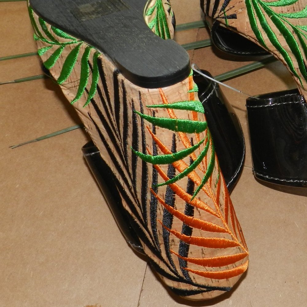 Naughty Monkey  Palmetto Platform Wedges Sandals  💥NWT!🆕FAST😮‍💨⚡🚚 - Picture 5 of 11